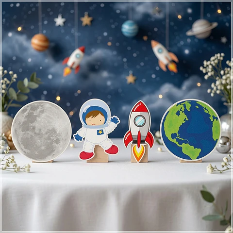 Arquivo de Corte - Display de Mesa Astronauta