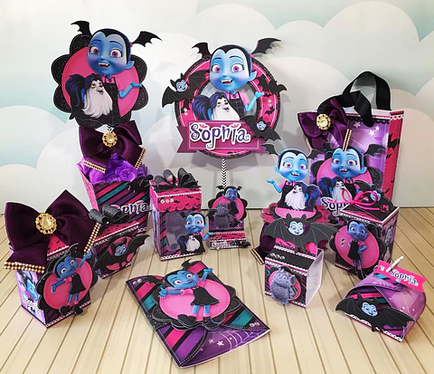 Arquivo de Corte Kit Festa Vampirina 3