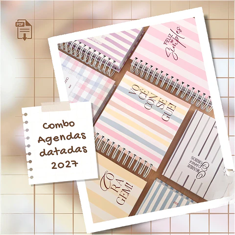 Encadernação - Coleção Agendas 2027