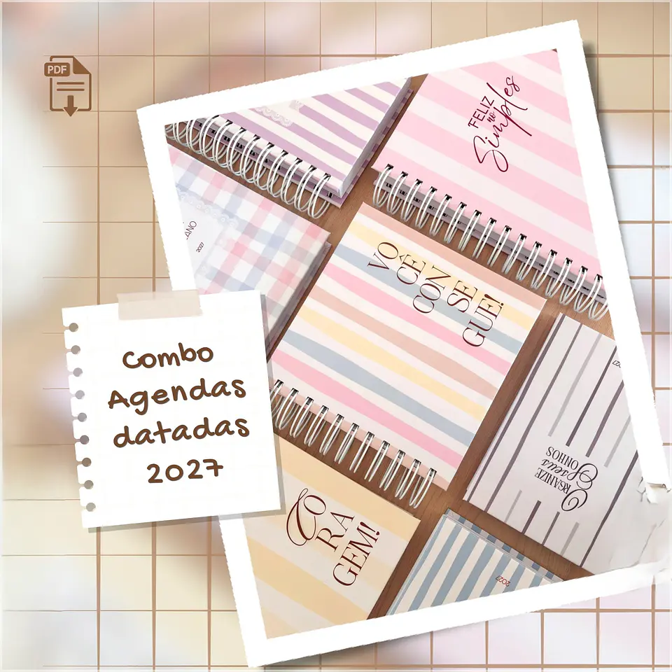 Encadernação - Coleção Agendas 2027 1