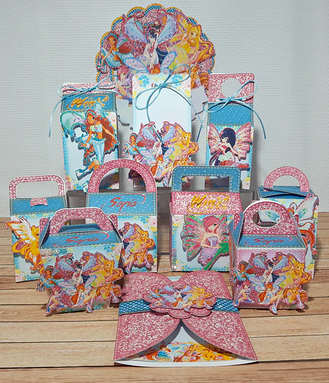 Arquivo de Corte Kit Festa Winxs 2