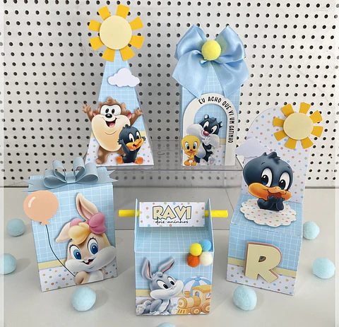 Arquivo de Corte Kit Festa Baby Looney Tunes 1
