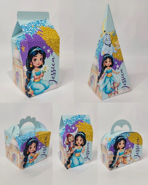 Arquivo de Corte Kit Festa Jasmine e Aladin 1