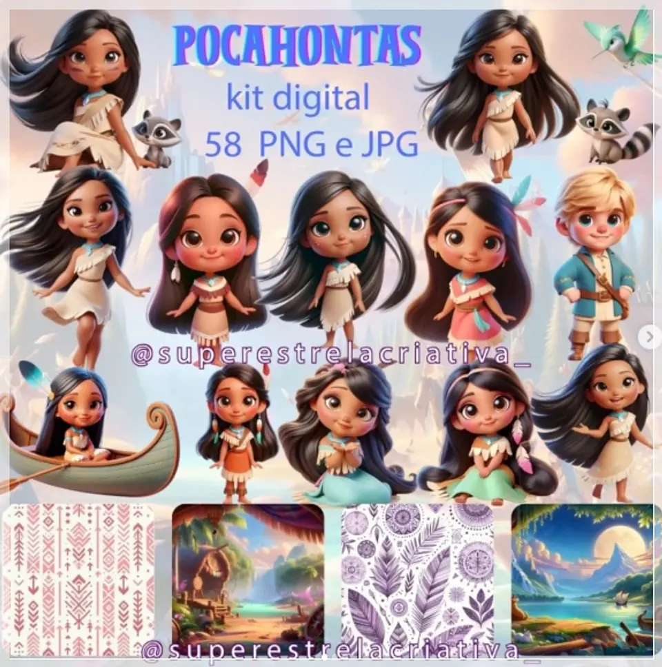 Kit Digital Pocahontas 53 1