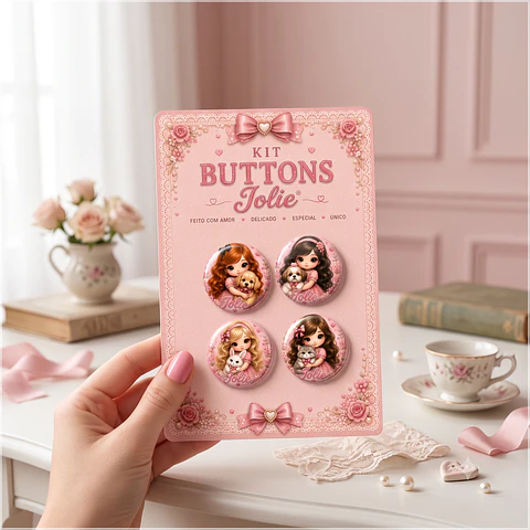 Arquivo de Corte Bottons Jolie 1 33