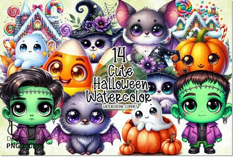 Kit Digital Halloween 10