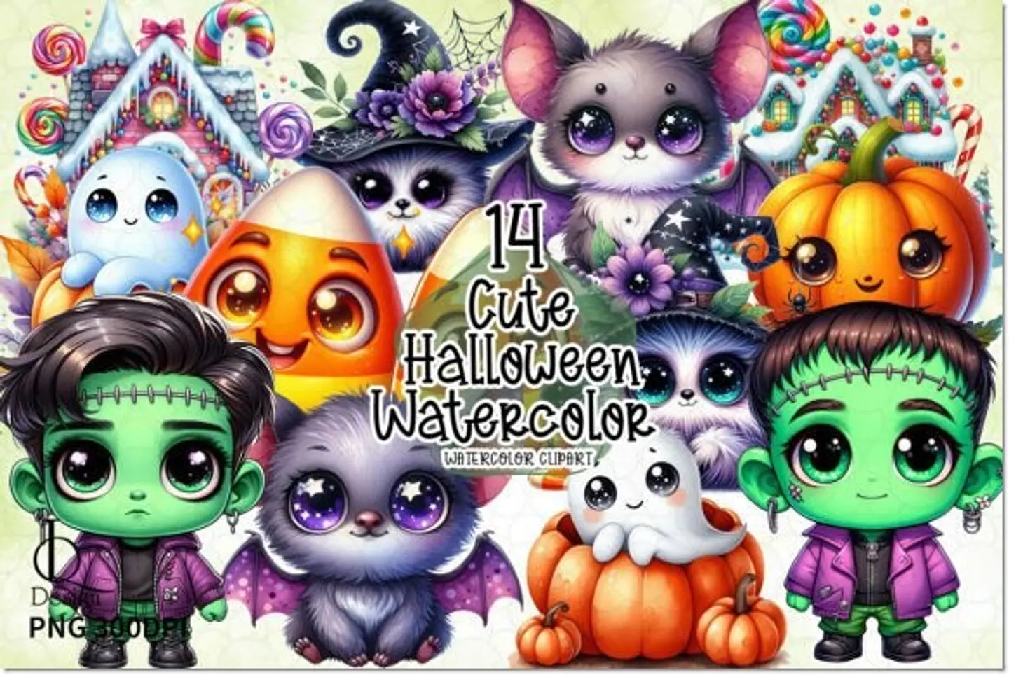Kit Digital Halloween 10 1