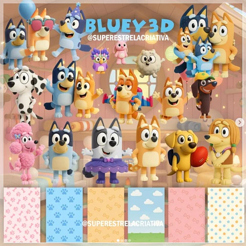 Kit Digital Bluey 9
