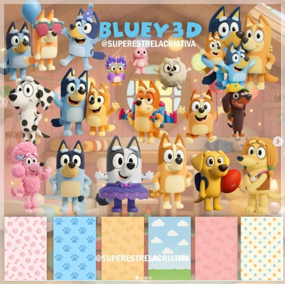 Kit Digital Bluey 9 1