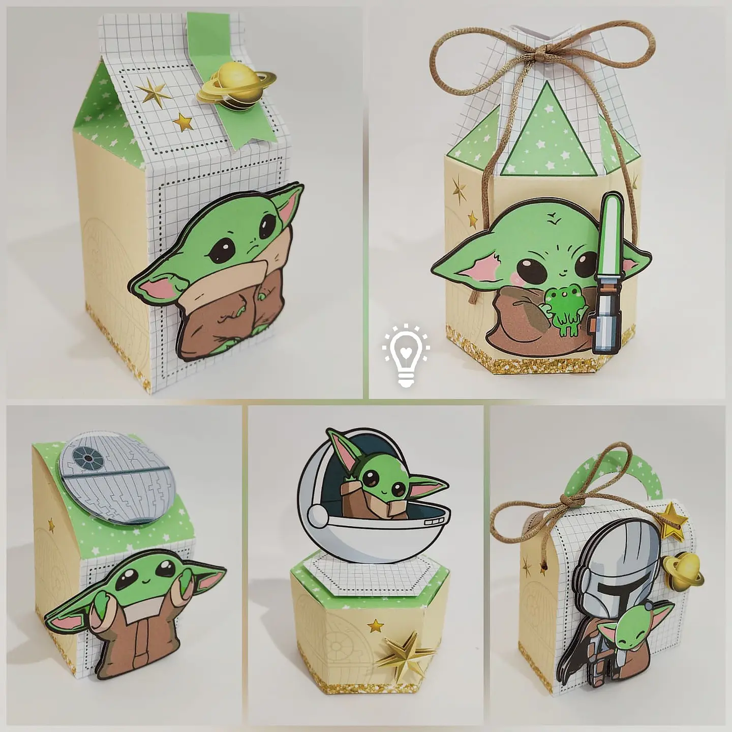 Arquivo de Corte Kit Festa Baby Yoda 2 1