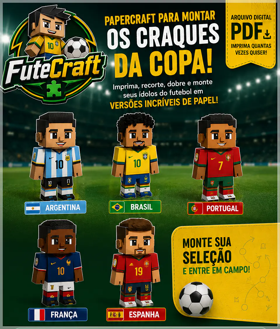 Arquivo de Corte Boneco Cracks da Copa 1