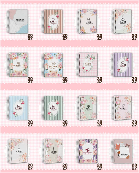 Encadernação - Pack Agendamentos 27