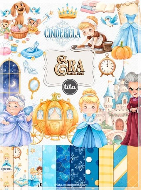 Kit Digital Cinderela 47