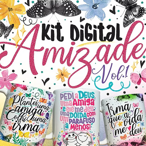 Sublimação - Caneca Amizade 2024 Vol 1