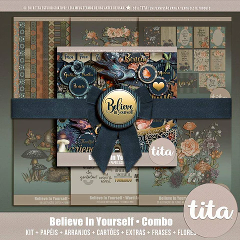 Kit Digital Believe In Yourself • Combo 24