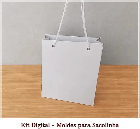 Arquivo de Corte Sacola para Personalizar 2
