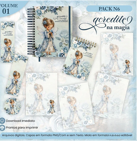 Encadernação - Coleção Acredite na Magia N6