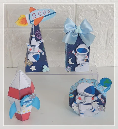 Arquivo de Corte Kit Festa Astronauta 26