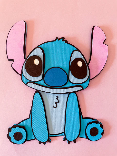 Arquivo de Corte Topo de Bolo Stitch 13