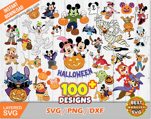 Kit Digital Mickey Halloween 28