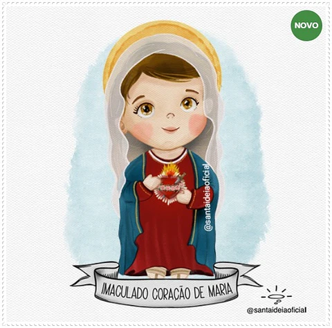 Kit Digital Imaculado Coração de Maria 7