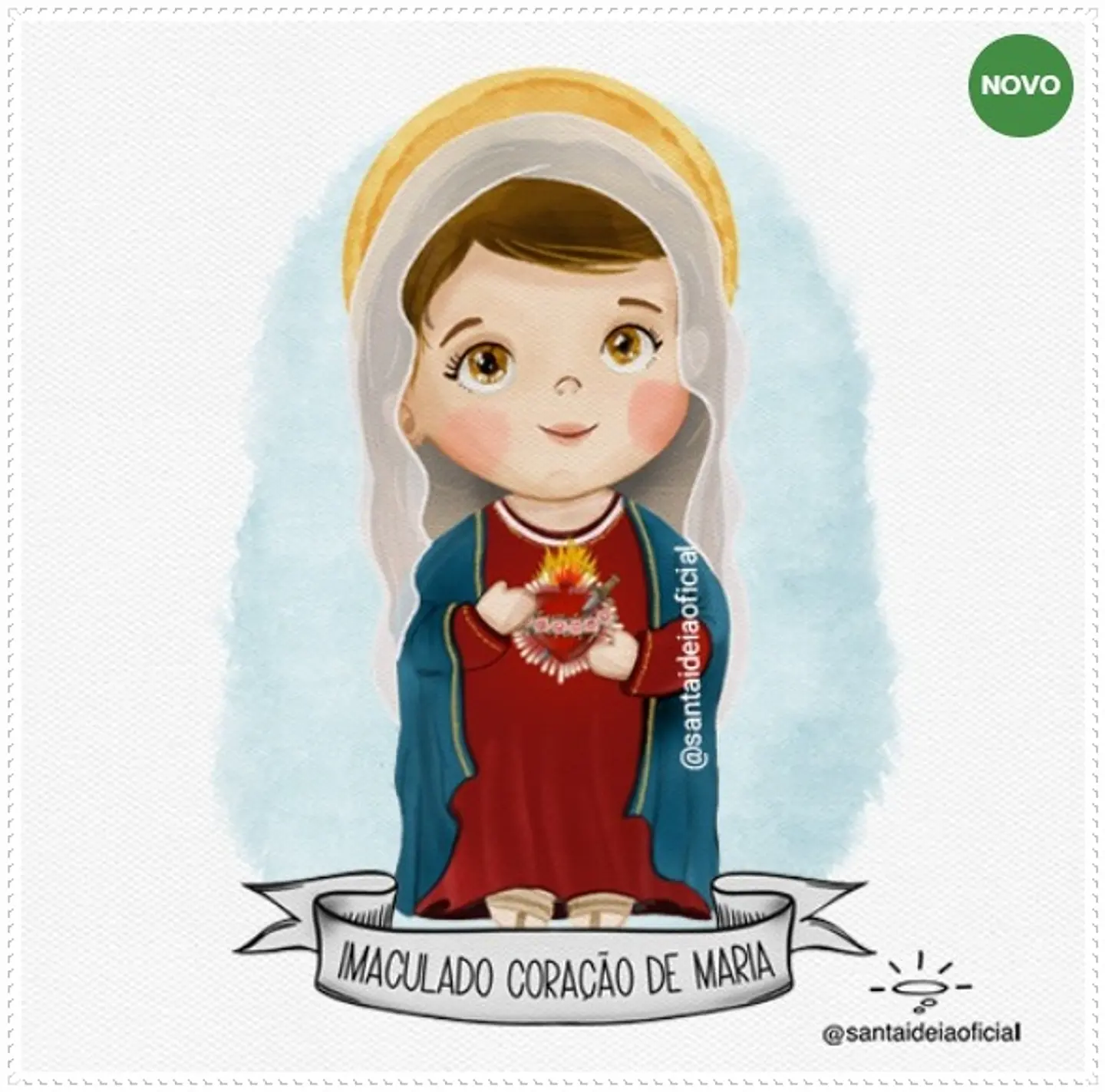 Kit Digital Imaculado Coração de Maria 7 1