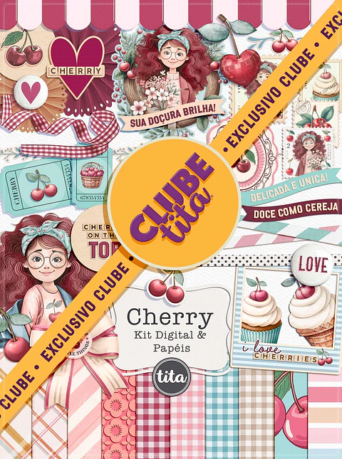 Kit Digital Cerejinha Cherry B 43