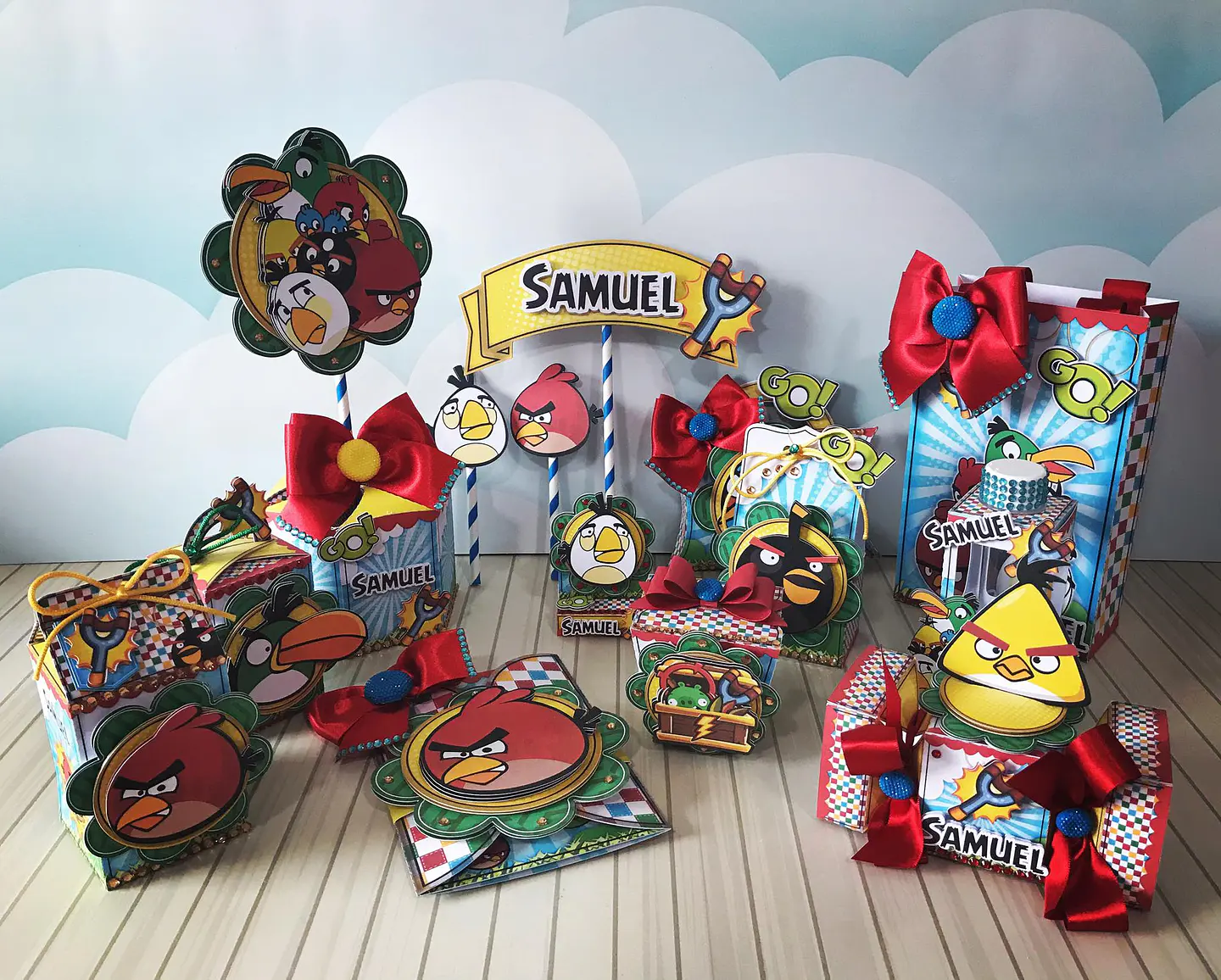 Arquivo de Corte Kit Festa Angry Birds 2 1