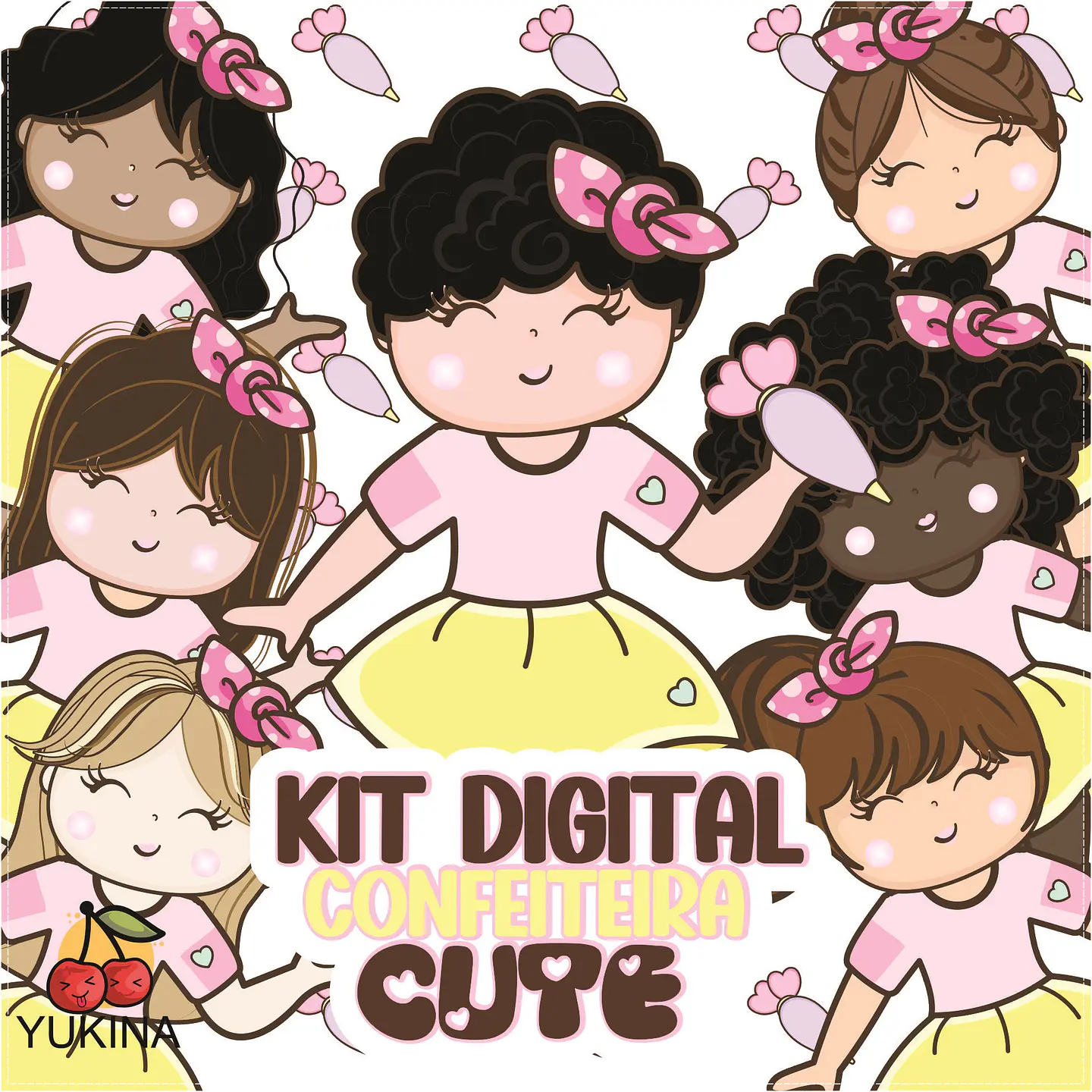 Kit Digital Confeiteira 15 1