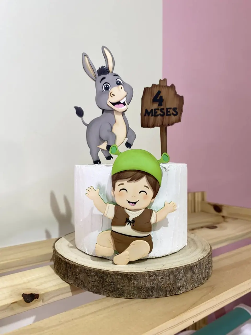 Arquivo de Corte Topo de Bolo Shrek e Fiona 6 1