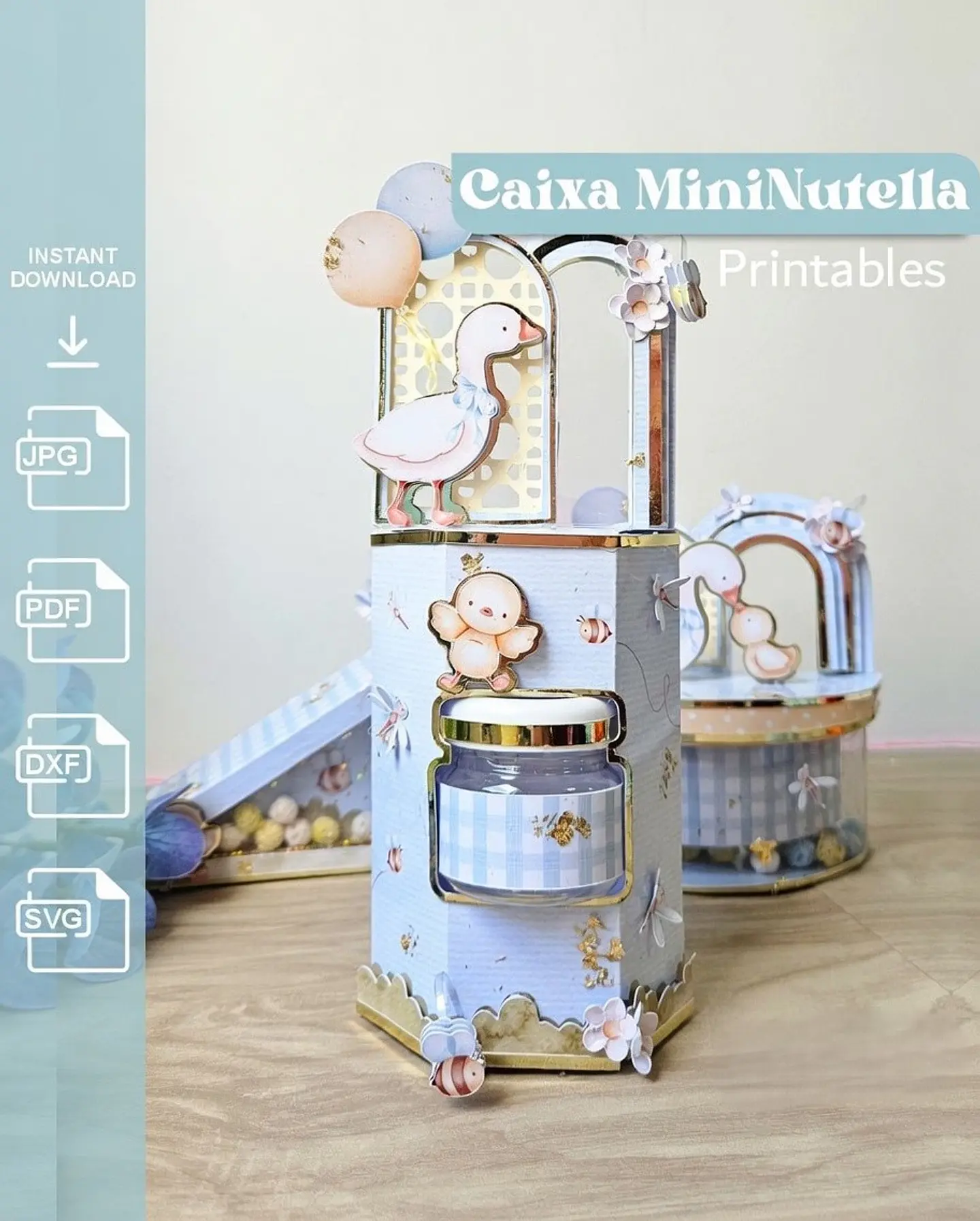 Caixa Mini Nutella 1