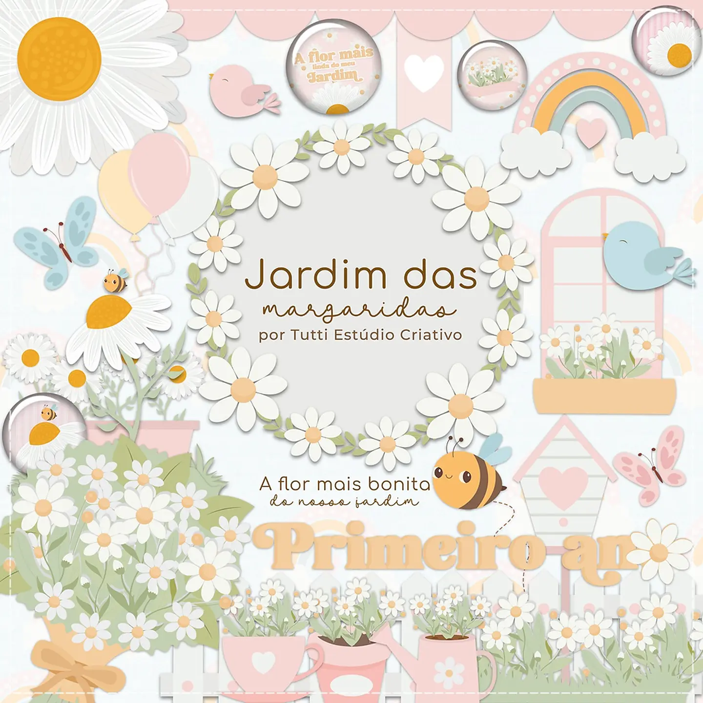 Kit Digital Jardim das Margaridas 18 1