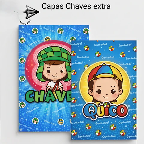 Encadernação - Caderno Chaves