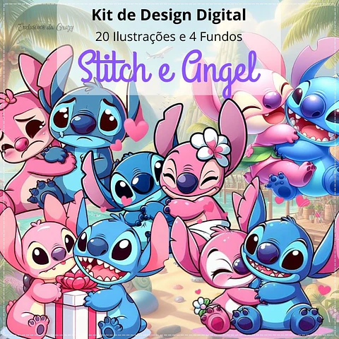 Kit Digital Stitch e Angel 47