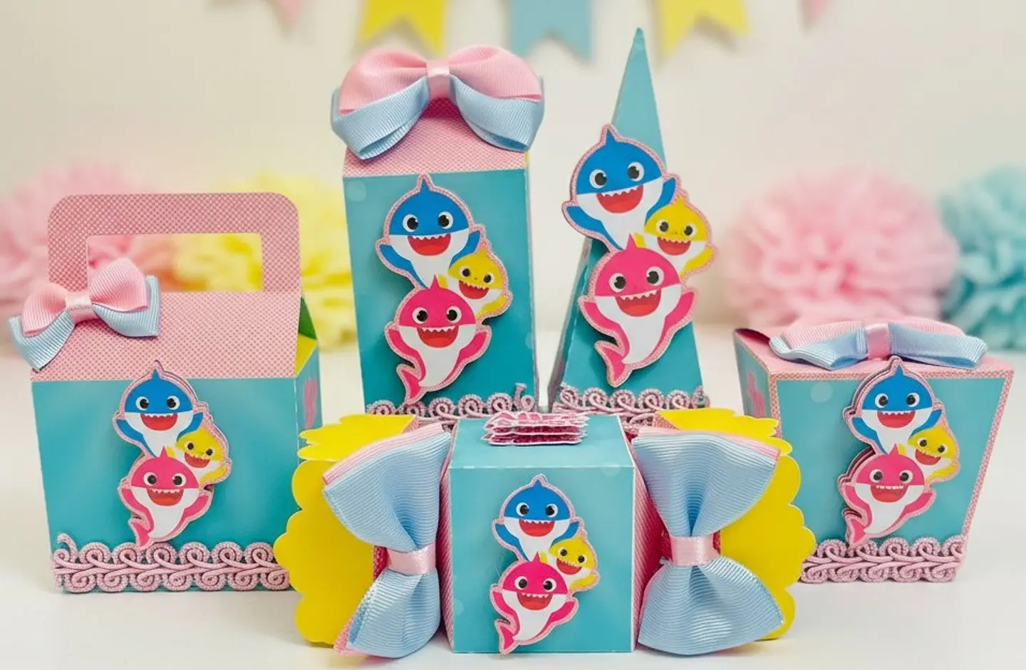 Arquivo de Corte Kit Festa Baby Shark 17 1