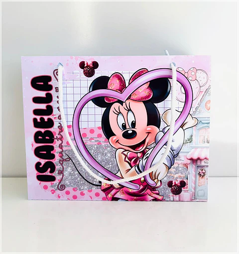 Arquivo de Corte - Sacolinha Minnie Confeitaria