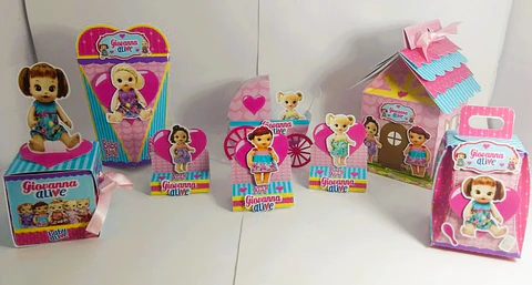 Arquivo de Corte Kit Festa Baby Alive 2