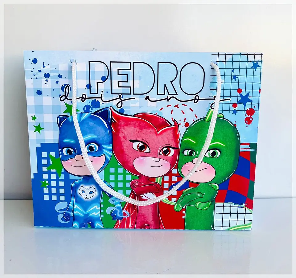 Arquivo de Corte - Sacolinha PJ Masks 1