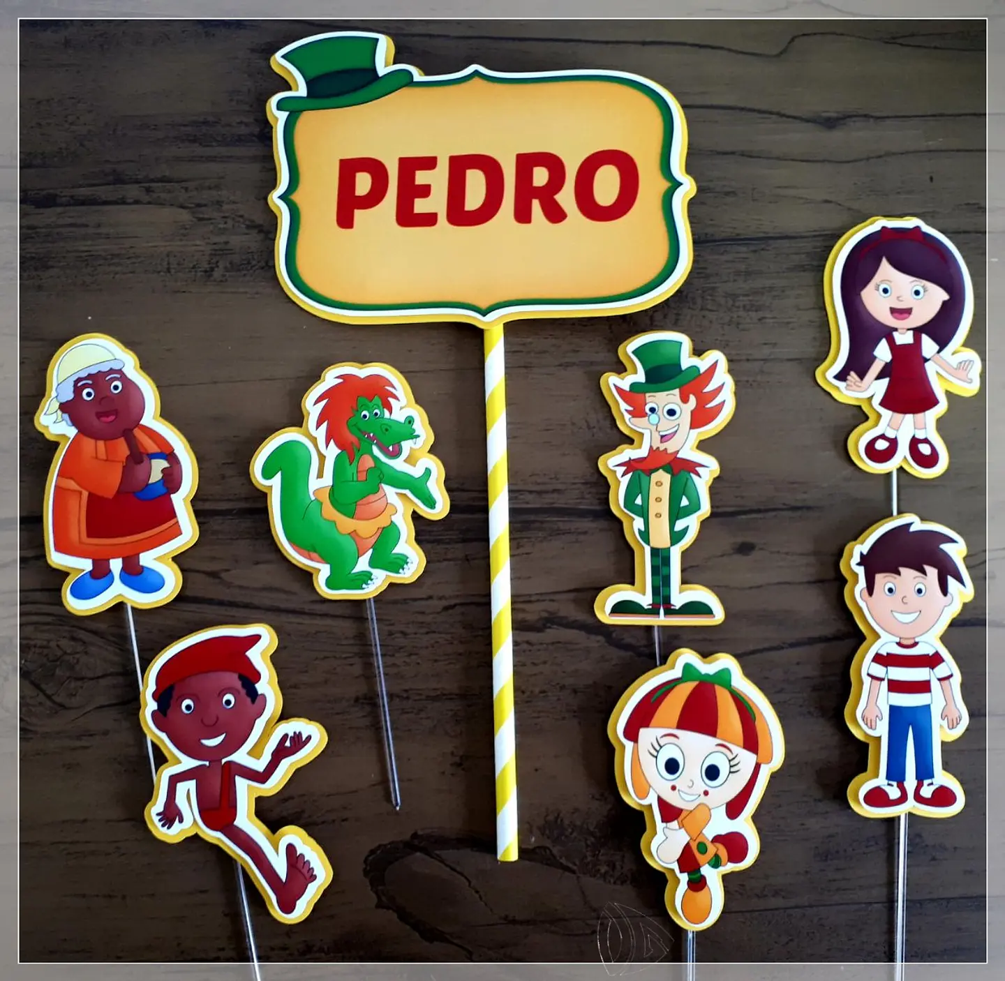 Arquivo de Corte Topo de Bolo Sitio do Picapau Amarelo 1 1