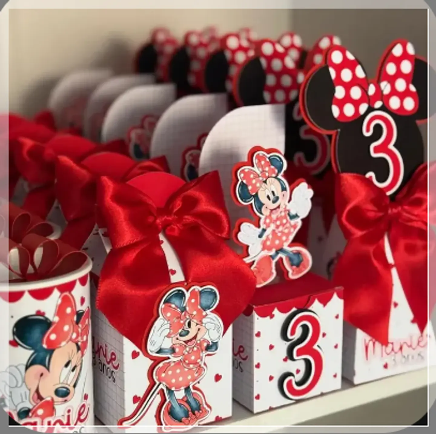 Arquivo de Corte Kit Festa Minnie Vermelha 3 1