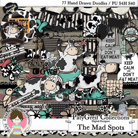 Kit Digital Vaquinha The Mad Spots 284