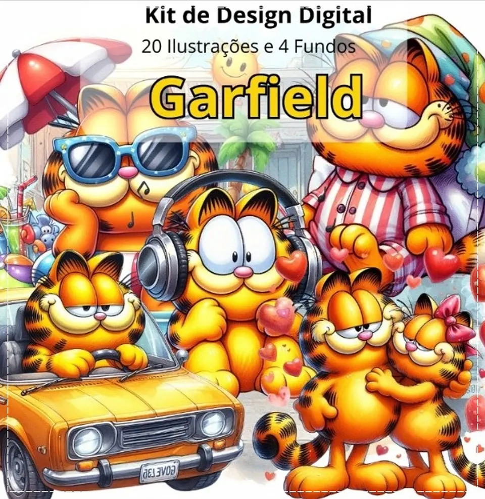 Kit Digital Garfield 15 1