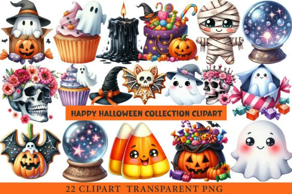 Kit Digital Feliz Halloween 3 1