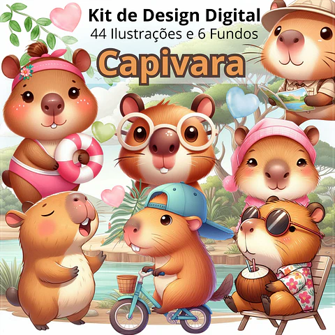 Kit Digital Capivara 6