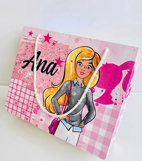 Arquivo de Corte - Sacolinha Barbie