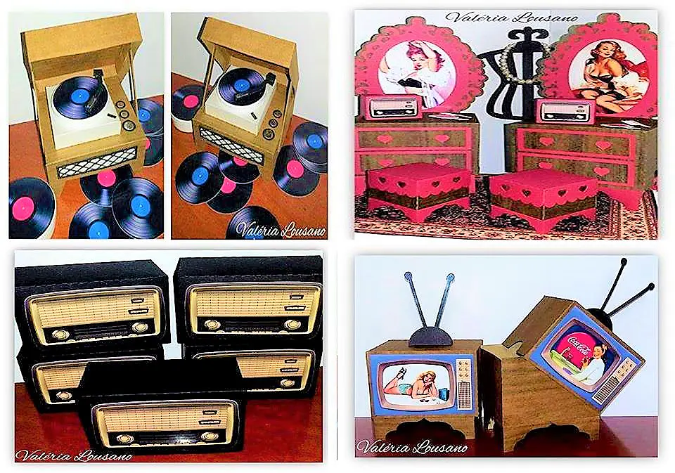 Arquivo de Corte Kit Festa Anos 60 3 1