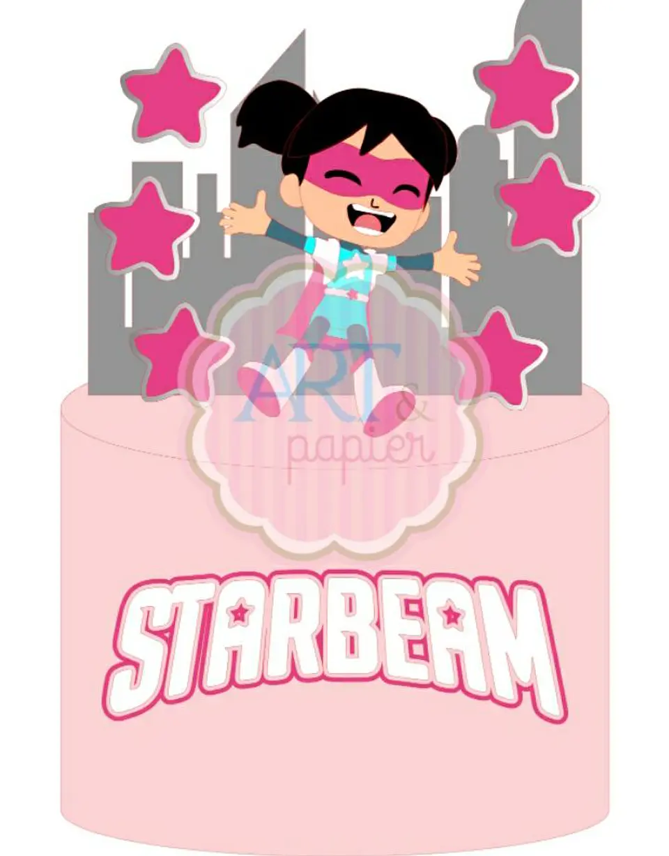 Arquivo de Corte Topo de Bolo StarBeam 1 1