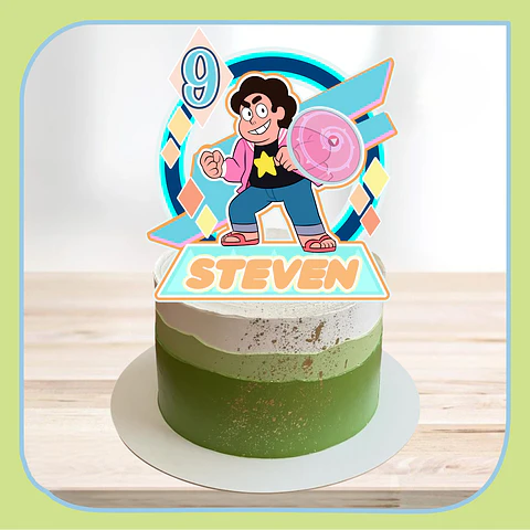 Arquivo de Corte Topo de Bolo Steven Universe 2
