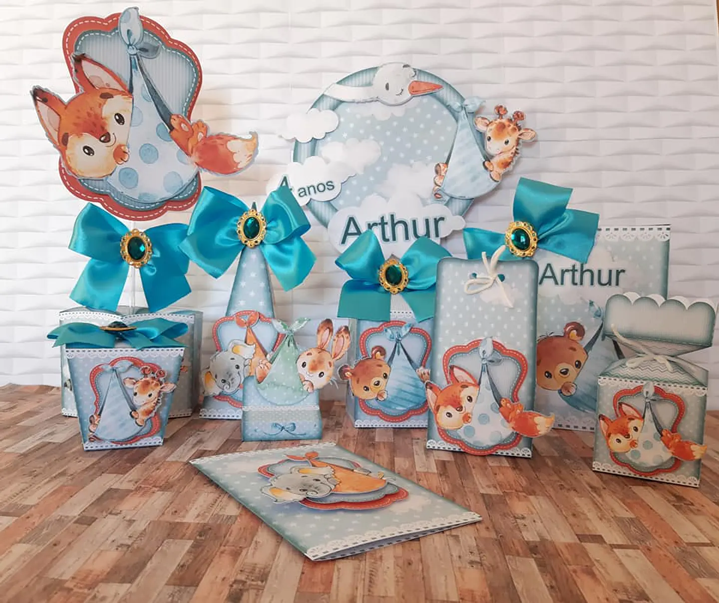 Arquivo de Corte Kit Festa Animais Baby 1 1