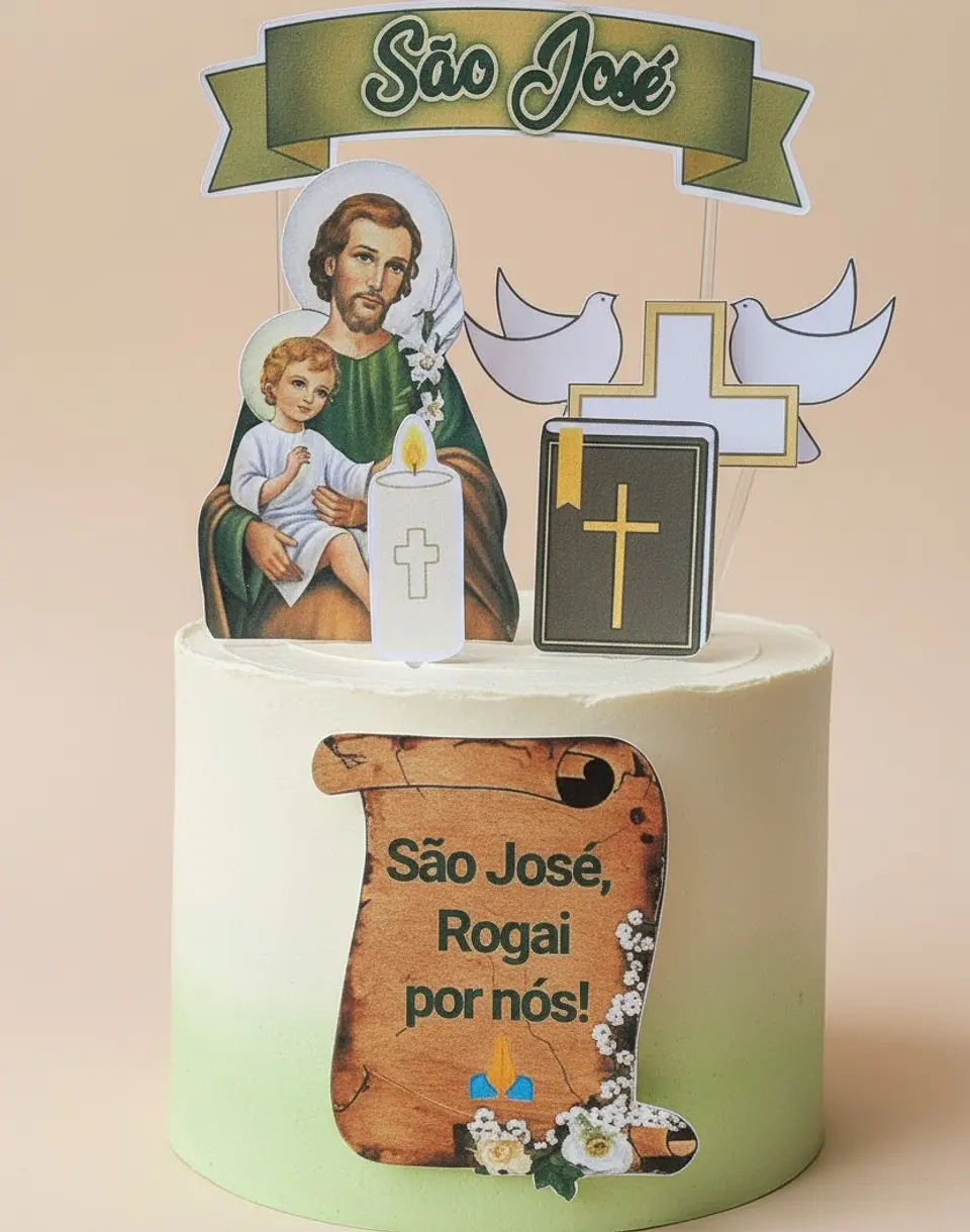 Arquivo de Corte Topo de Bolo São José 2 1